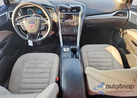 2017 Ford Fusion S из США, поврежденный, VIN 3FA6P0G70HR217543